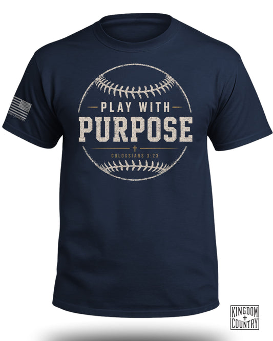 Play with Purpose - Baseball T-Shirt