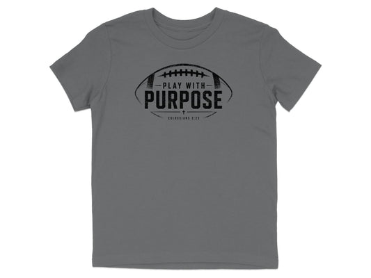 Play with Purpose - Football Youth T-Shirt