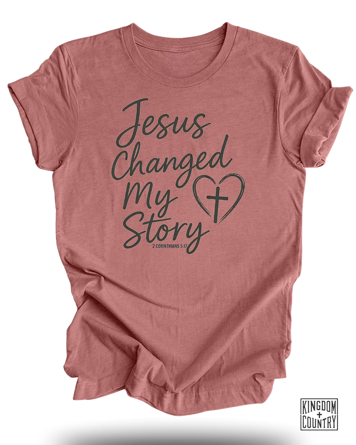 Jesus Changed My Story T-Shirt