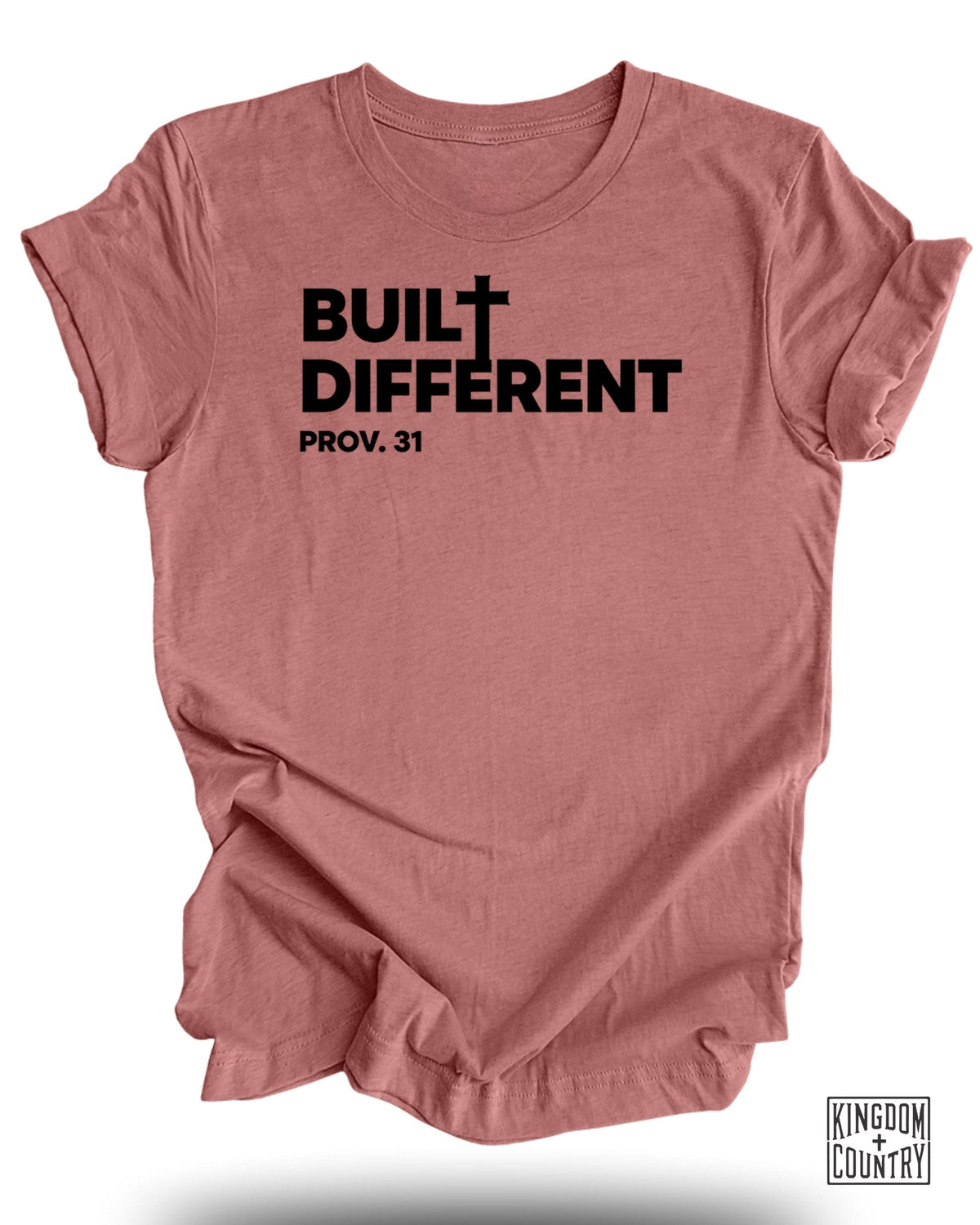 Built Different PROV 31 Women Christian T-Shirt