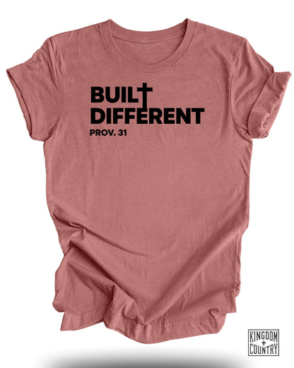 Built Different PROV 31 Women Christian T-Shirt