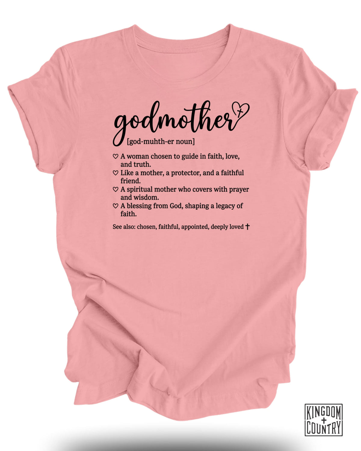 Christian Godmother Definition T-Shirt