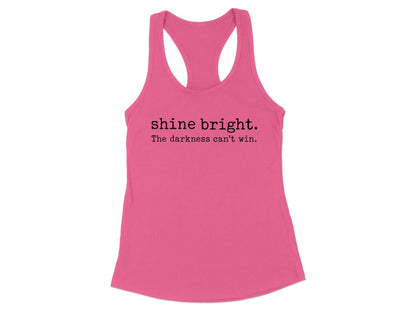 Shine Bright Racerback Tank