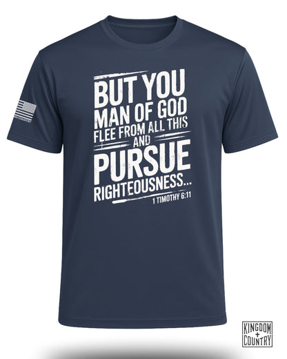 Man of God 1 Timothy 6:11 Performance Shirt