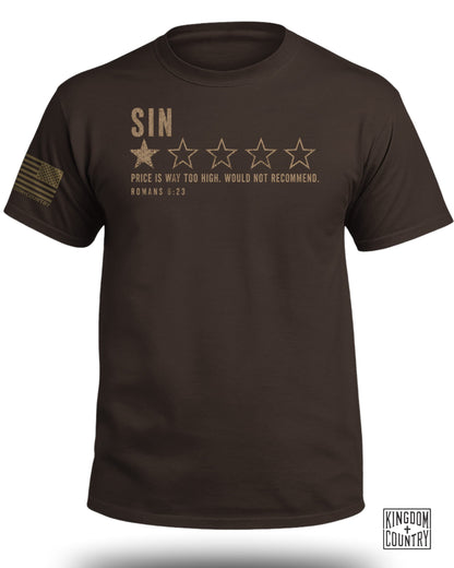 Sin One Star Review T-Shirt