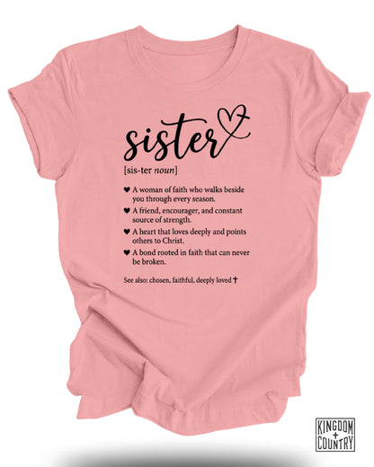 Christian Sister Definition T-Shirt