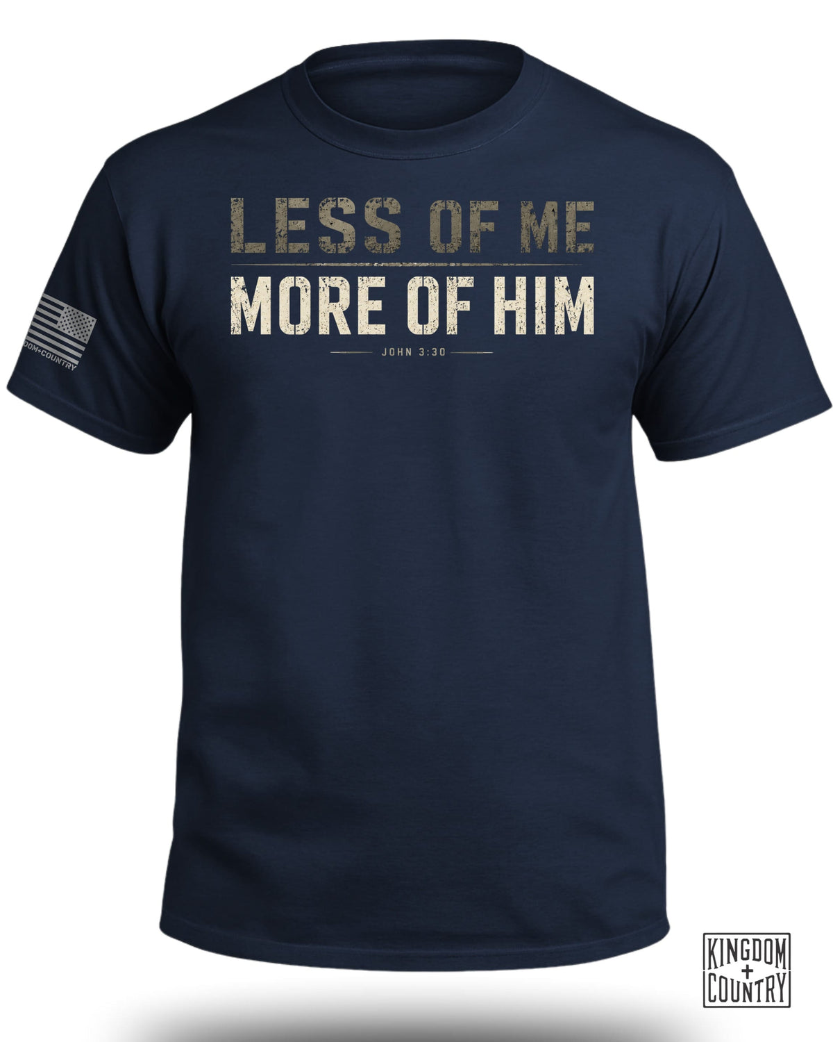 Less of Me More of Him John 3:30 T-Shirt