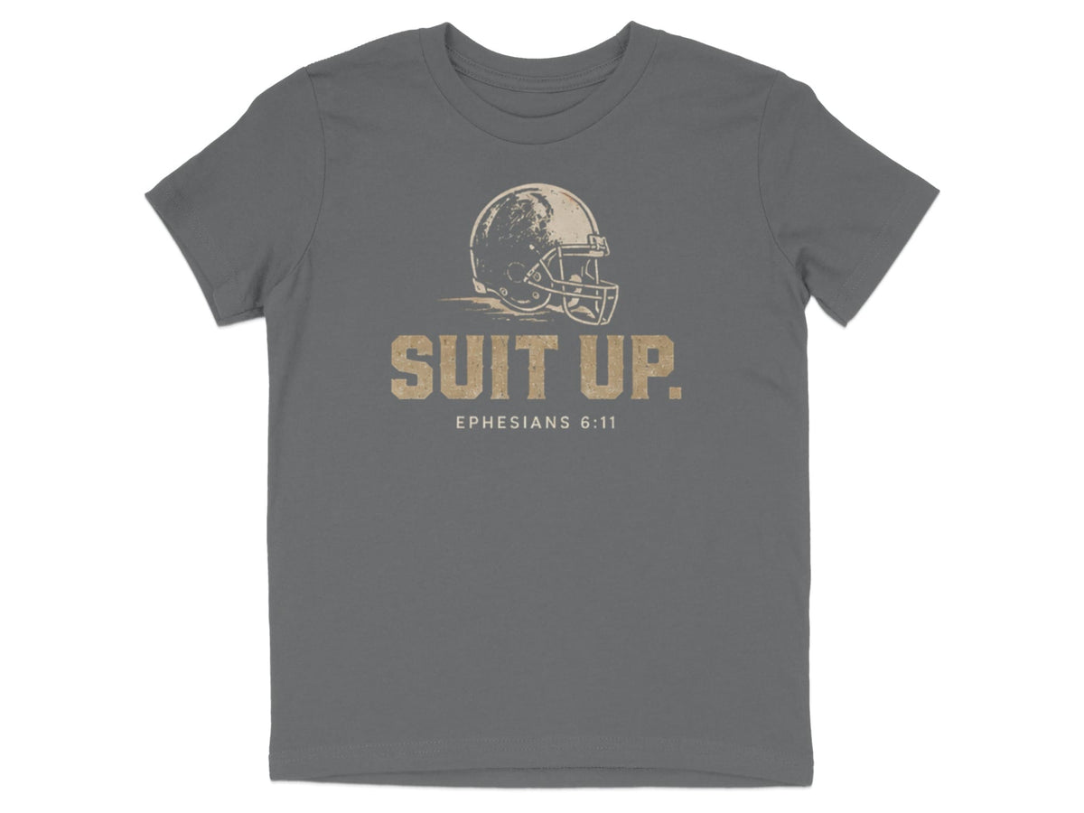 Suit Up Ephesians 6 11 Youth T-Shirt