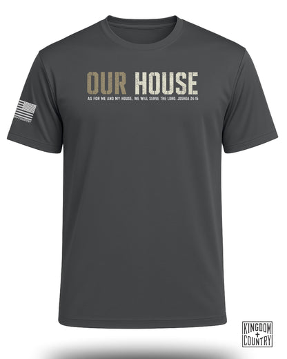 Our House Joshua 24:15 Performance Shirt