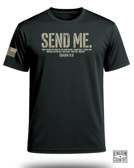 Send Me Isaiah 6:8 Performance Shirt