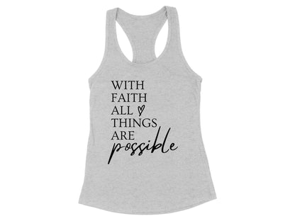 Faith Racerback Tank