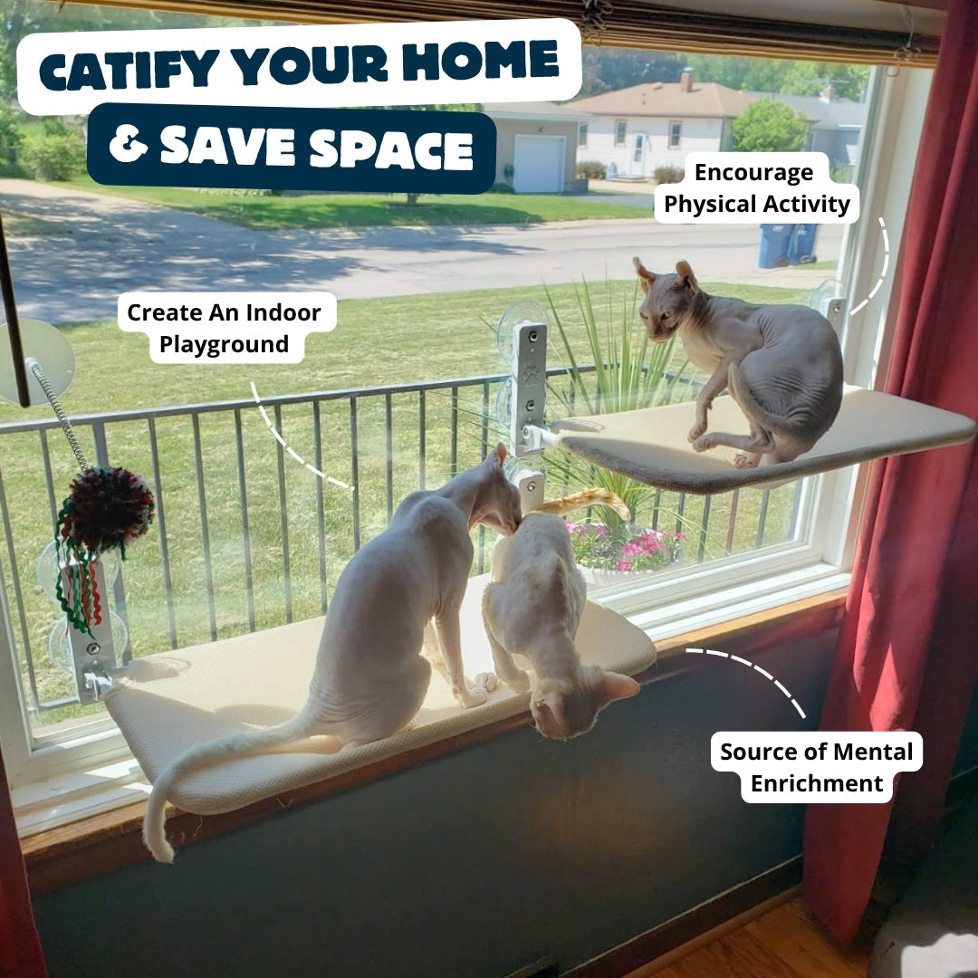 Pawrelia™ Foldable Cat Hammock