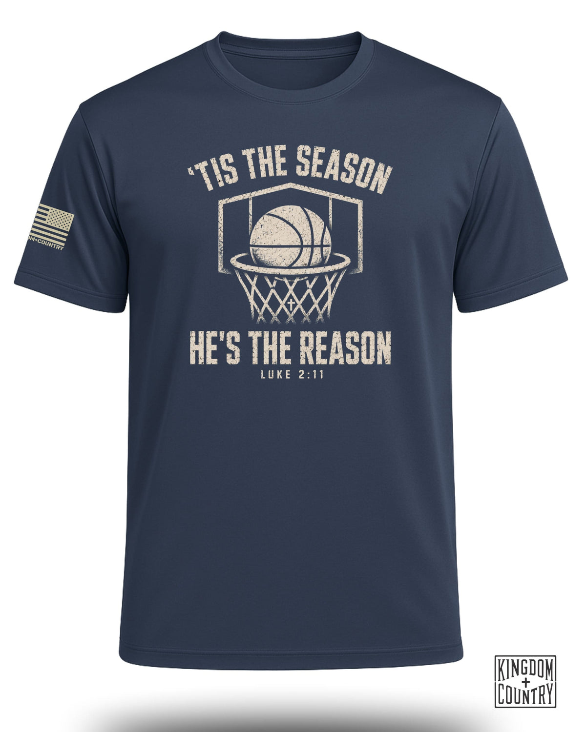 Tis The Season Basketball Performance Shirt