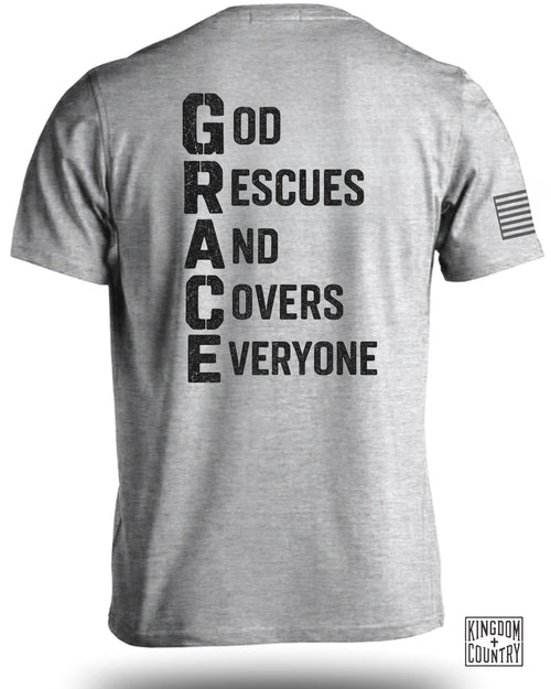 GRACE God Rescues And Covers Everyone T-Shirt