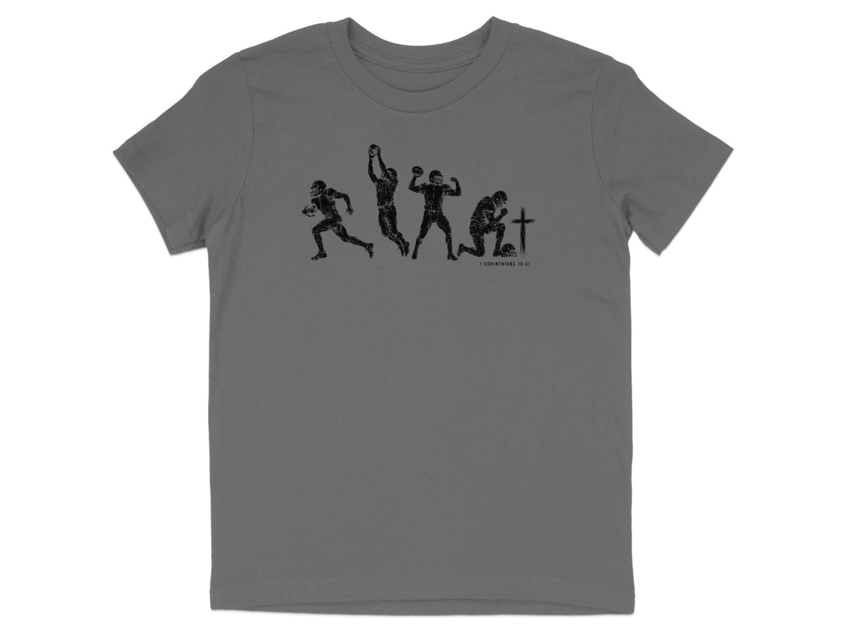 Football Faith Journey Youth T-Shirt