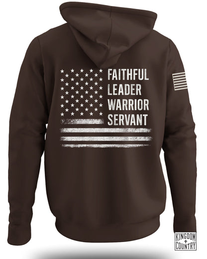 Faithful Leader Warrior Servant Hoodie