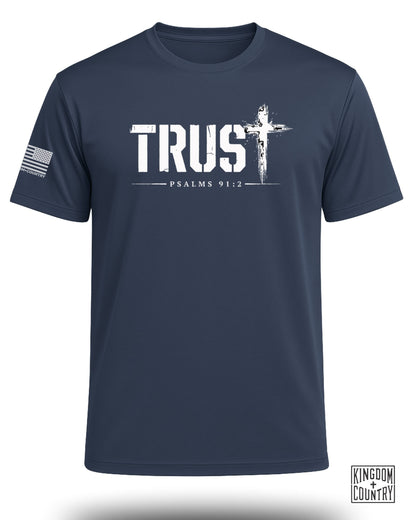 Trust Psalm 91:2 Performance Shirt