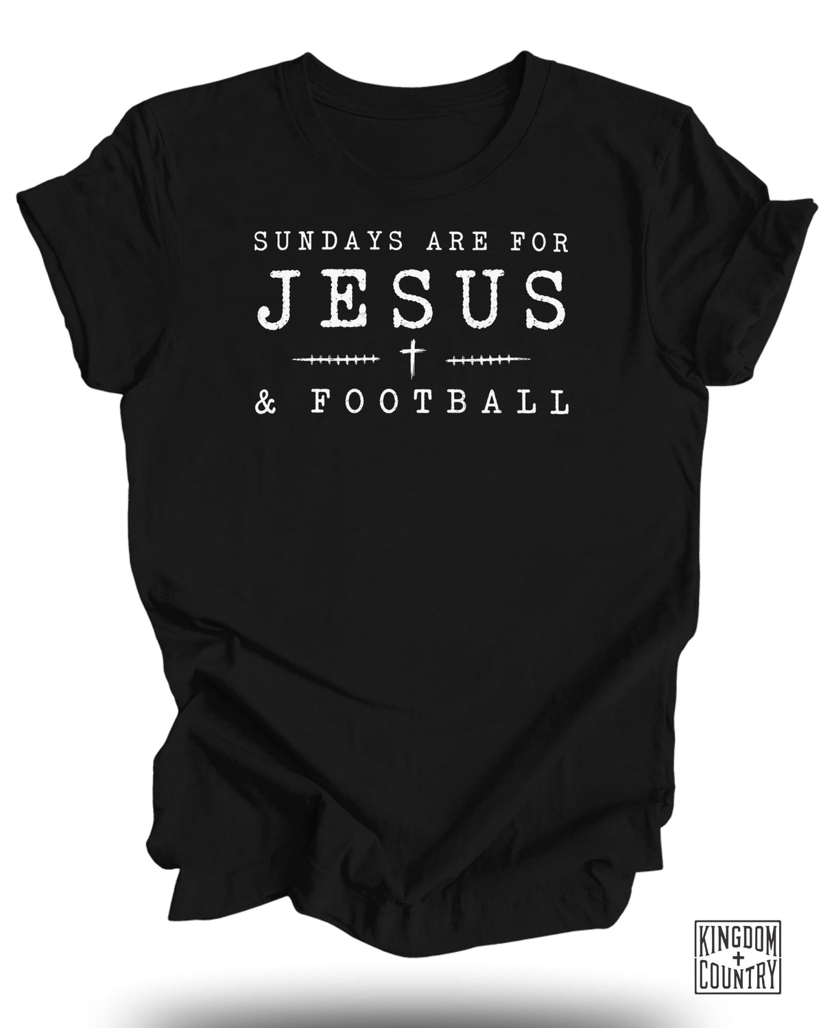 Sundays Are For Jesus & Football T-Shirt