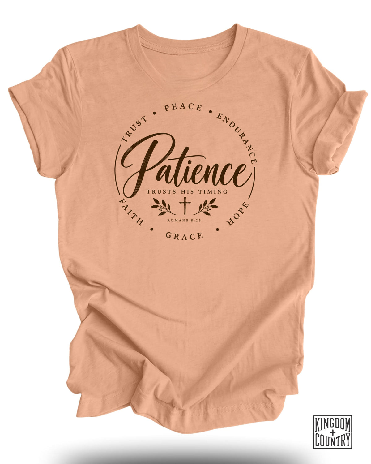 Patience Trusts His Timing T-Shirt