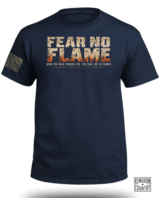 Fear No Flame Isaiah 43:2 T-Shirt