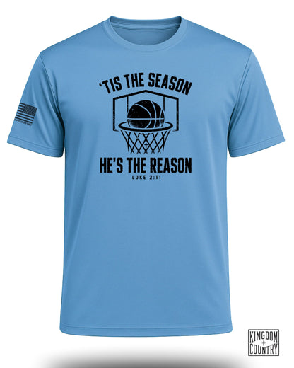 Tis The Season Basketball Performance Shirt
