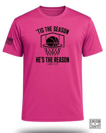 Tis The Season Basketball Performance Shirt