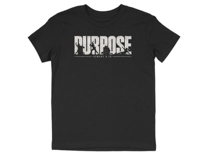 Romans 8:28 Softball Youth T-Shirt