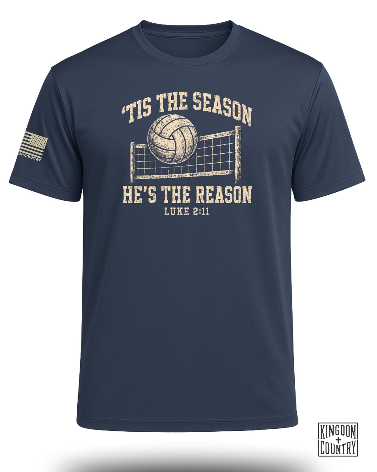 Tis The Season Volleyball Performance Shirt