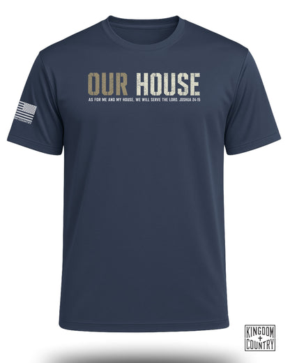 Our House Joshua 24:15 Performance Shirt