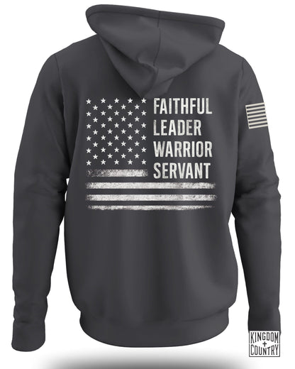 Faithful Leader Warrior Servant Hoodie