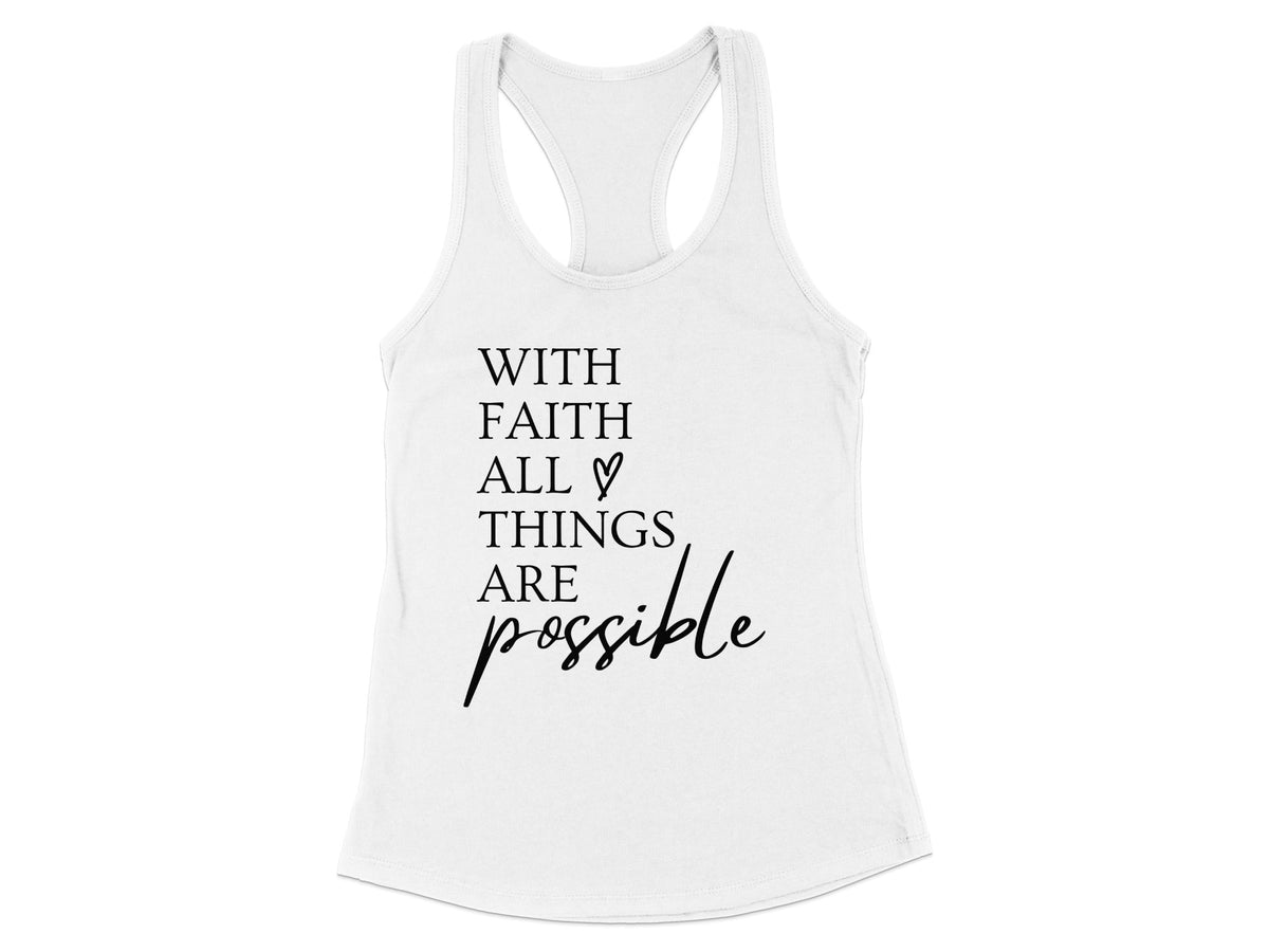 Faith Racerback Tank