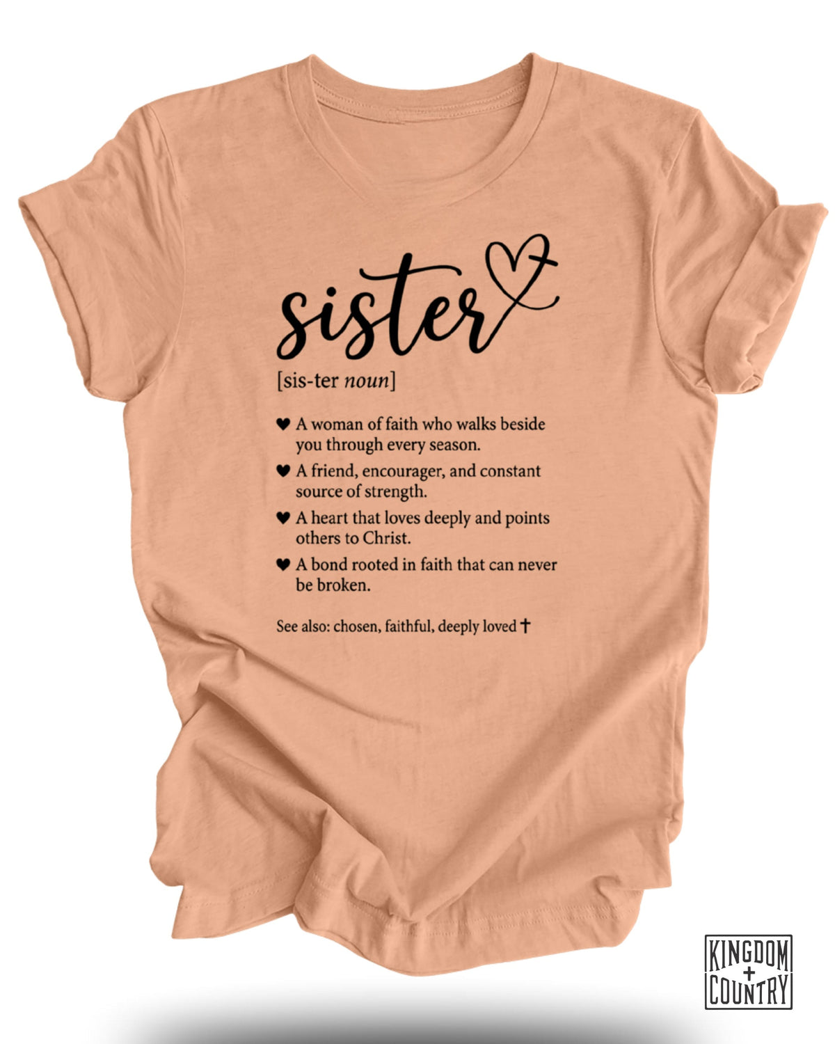 Christian Sister Definition T-Shirt