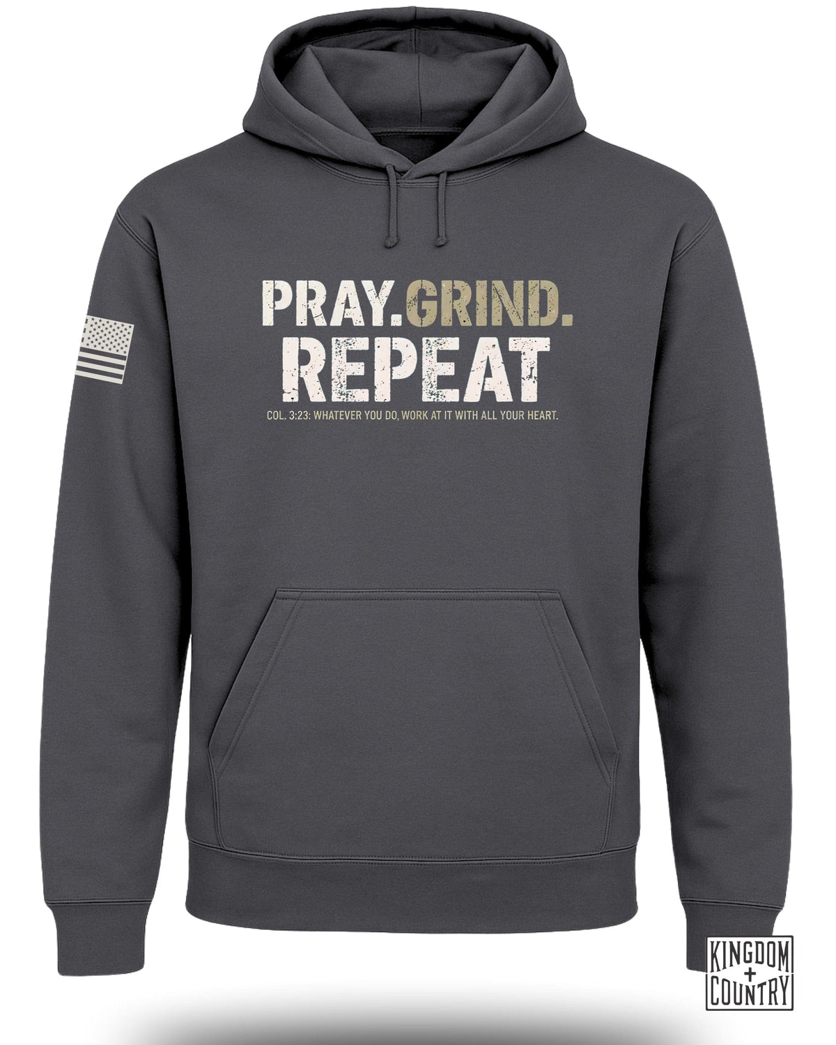 Pray Grind Repeat Hoodie