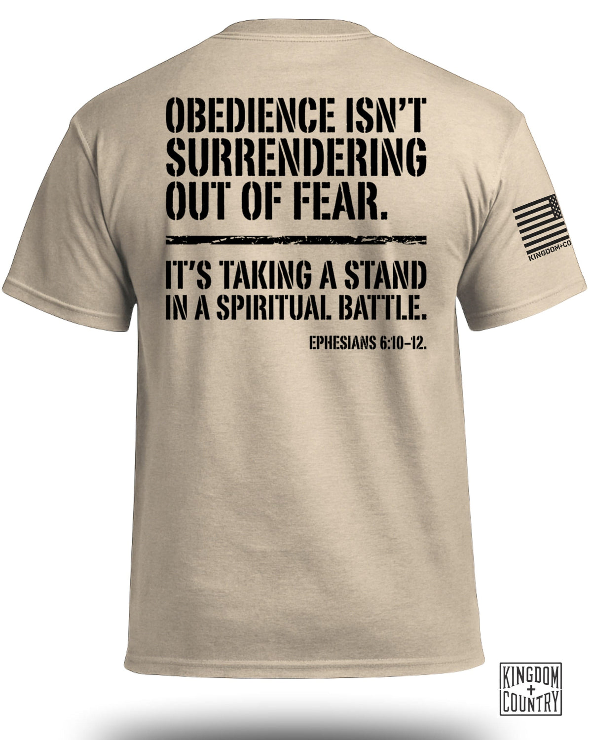 Obedience Is Taking A Stand T-Shirt