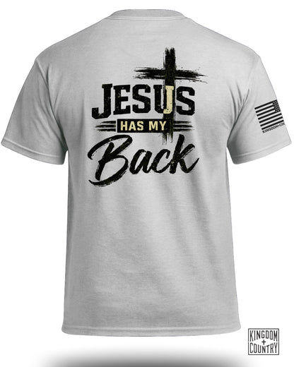 Jesus Has My Back Christian T-Shirt