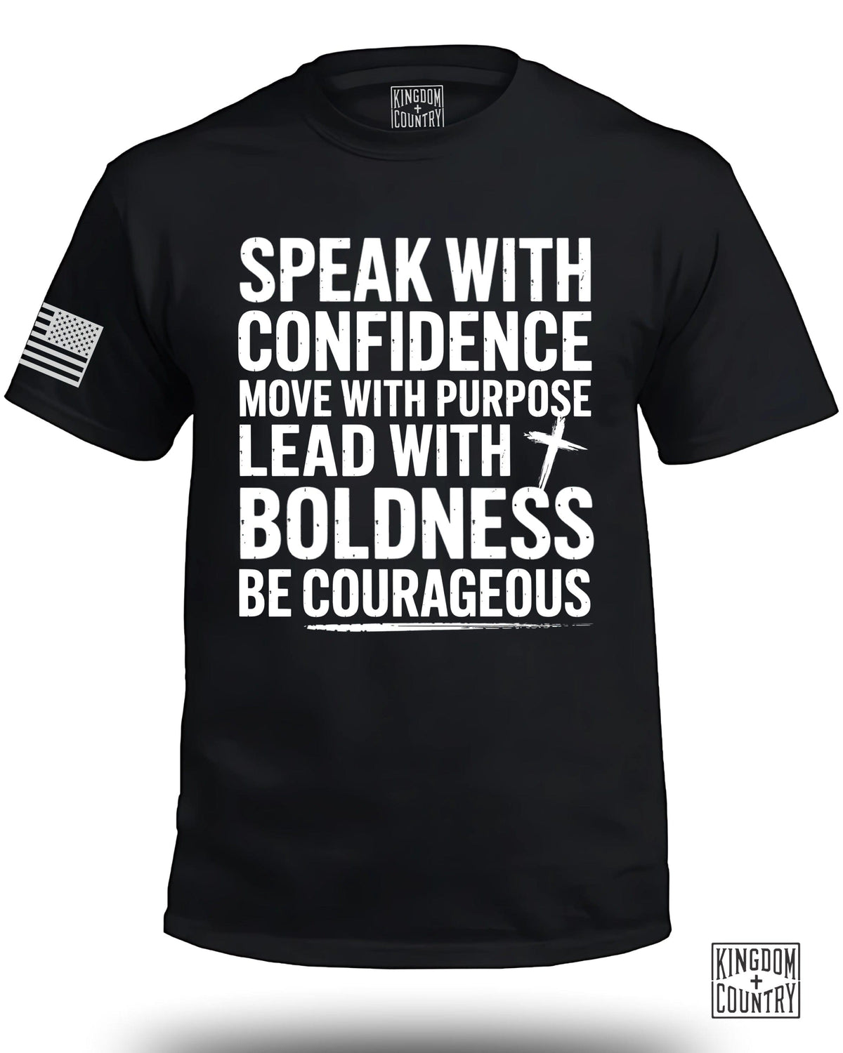 Confidence-Purpose-Boldness-Courage T-Shirt