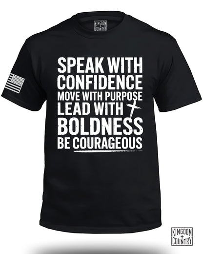 Confidence-Purpose-Boldness-Courage T-Shirt