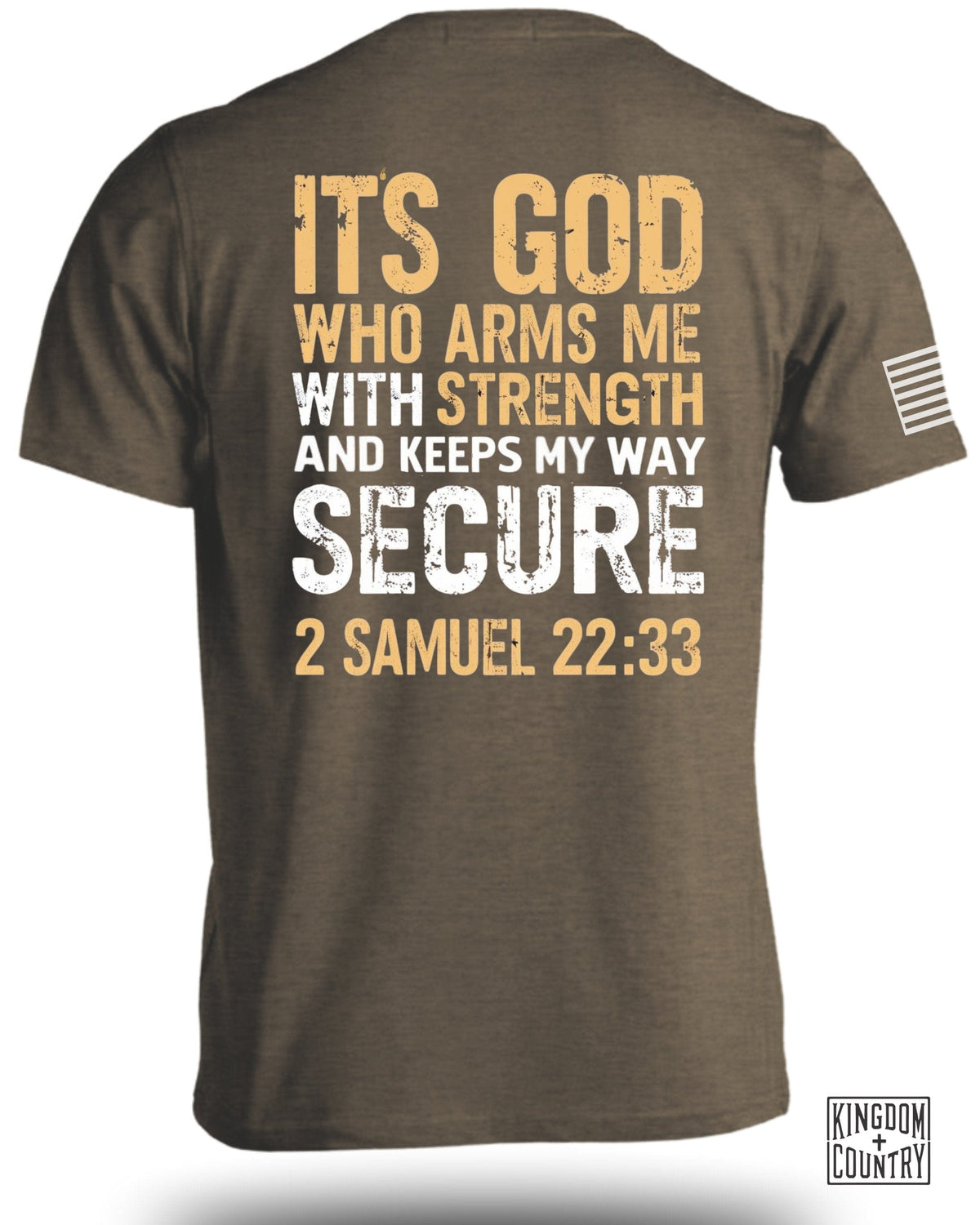 It's God Who Arms Me T-Shirt