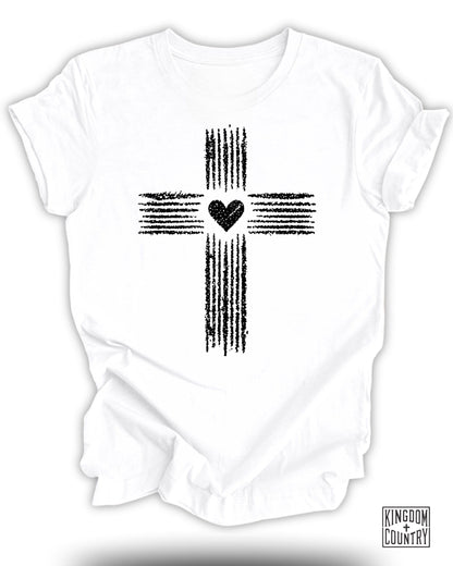 Heart Cross T-Shirt