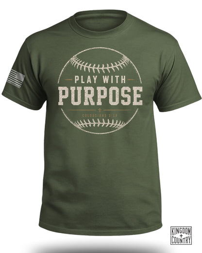 Play with Purpose - Baseball T-Shirt