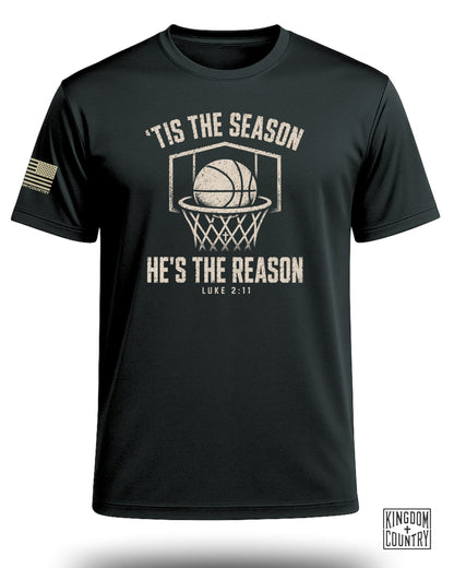 Tis The Season Basketball Performance Shirt