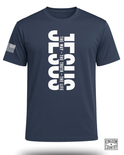 Jesus The Way The Truth The Life Performance Shirt