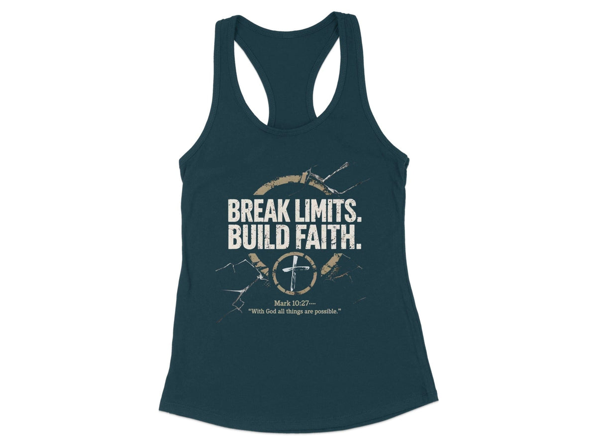 Break Limits Build Faith Tank Top