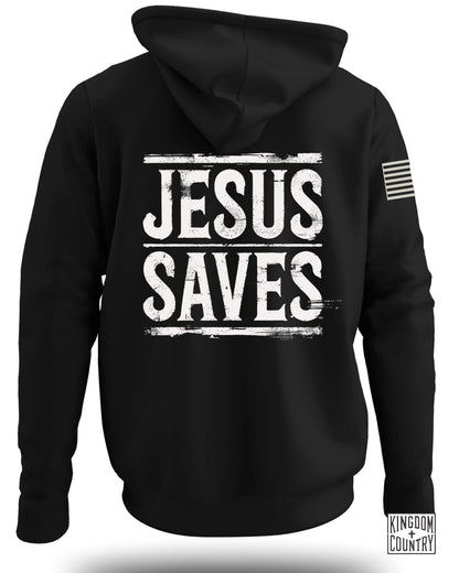Jesus Saves Christian Faith Hoodie