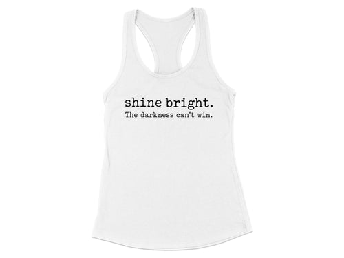 Shine Bright Racerback Tank