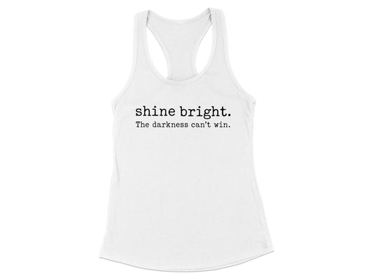 Shine Bright Racerback Tank