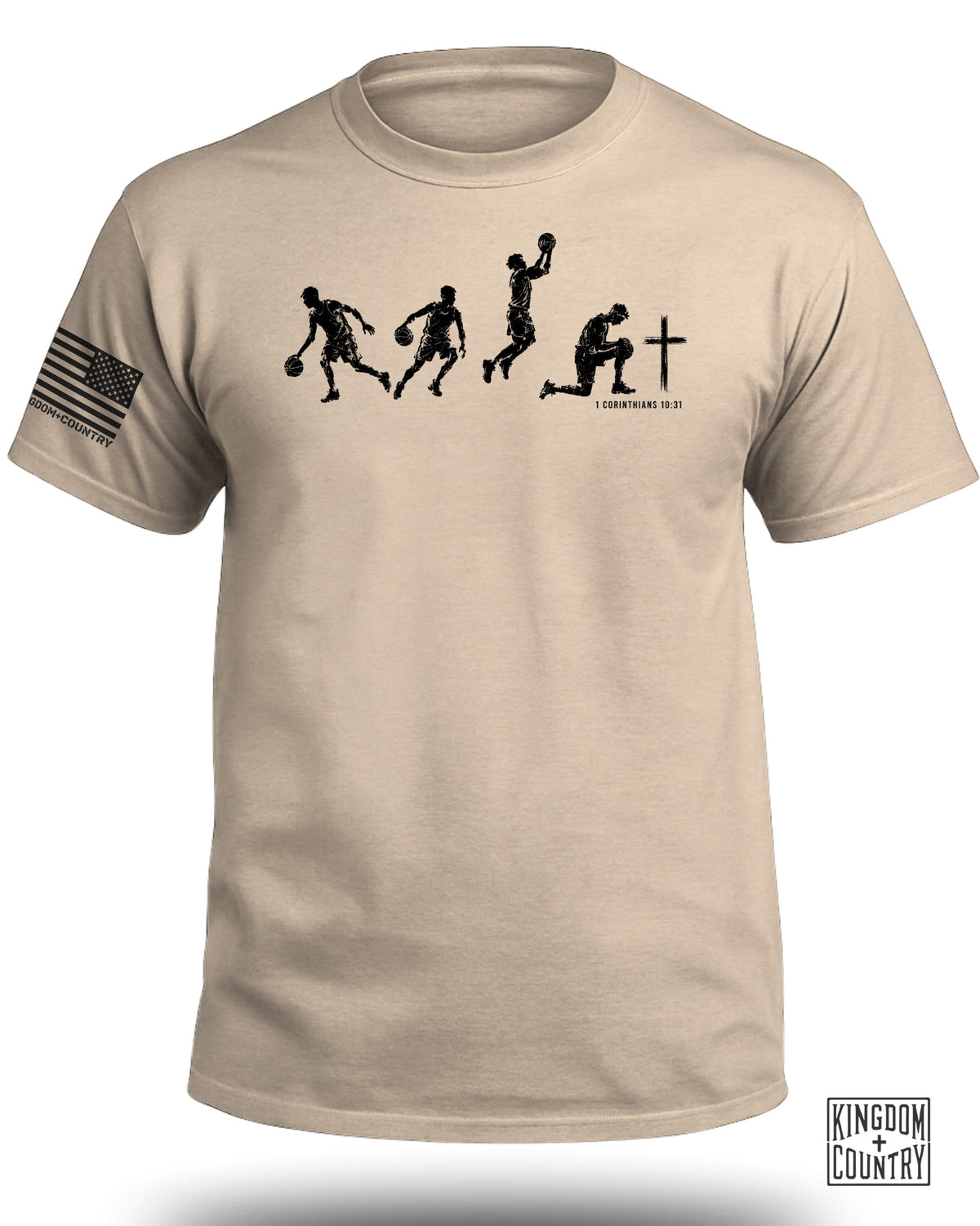 Basketball Faith Journey T-Shirt