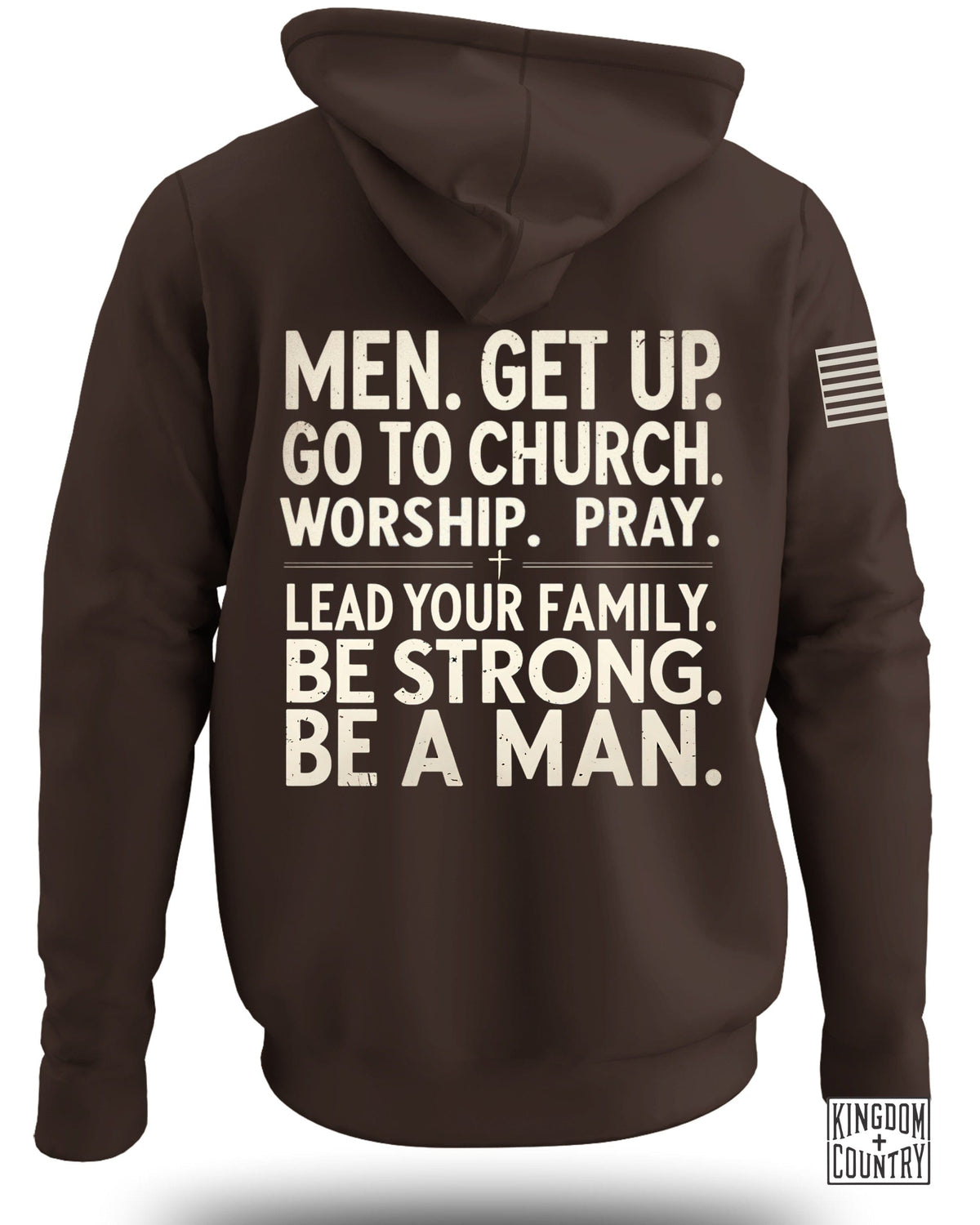 Men Get Up Hoodie