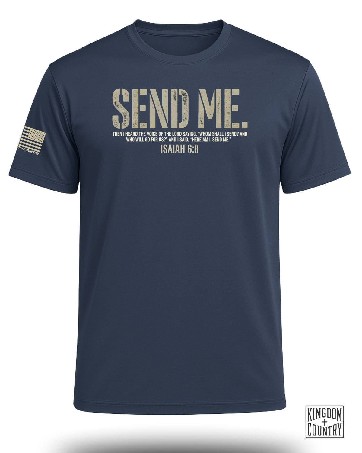 Send Me Isaiah 6:8 Performance Shirt