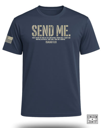 Send Me Isaiah 6:8 Performance Shirt